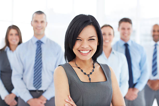 istock Her career is headed to the top! 187133231