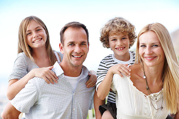 istock Family bonding in the park 187134941