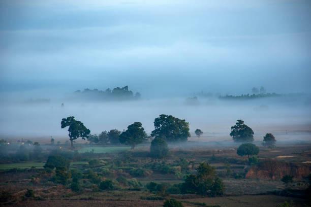 istock Beautiful valley of clouds. 1871367168
