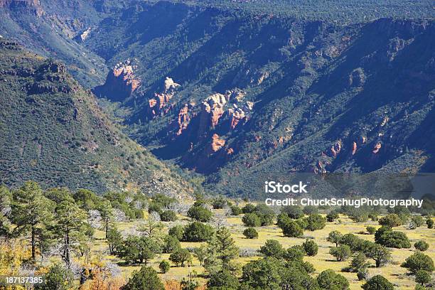 Chaparral Canyon Valley Wilderness Landscape Stock Photo - Download Image Now - Arizona, At The Edge Of, Barren