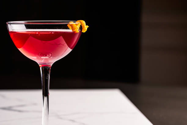 istock Cosmopolitan Cocktail in Crystal Coup Glass 1871407972