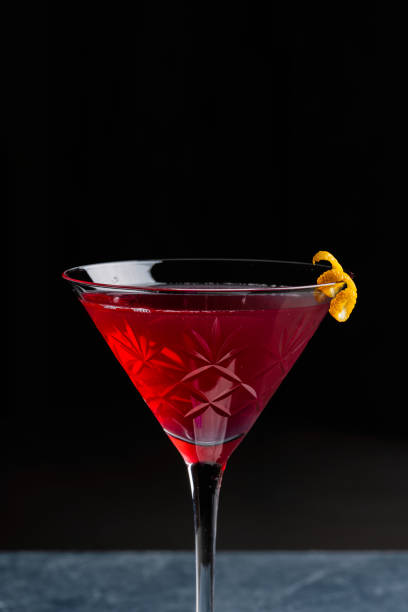 istock Cosmopolitan Cocktail in Crystal Martini Glass 1871410101