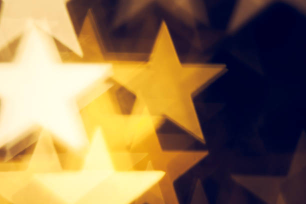 istock Star Bokeh - Christmas Backgrounds Light Defocused Abstract Celebration 187141402