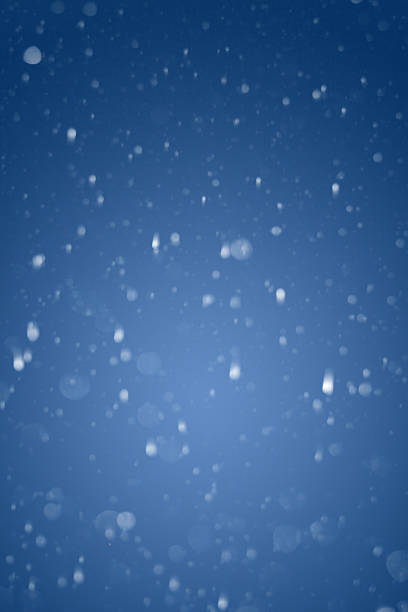 snow - bookeh stock-fotos und bilder