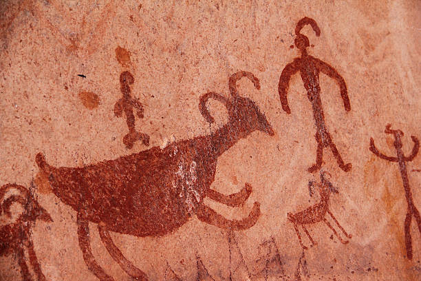 istock Pictograph Rock Art Arizona 187143536