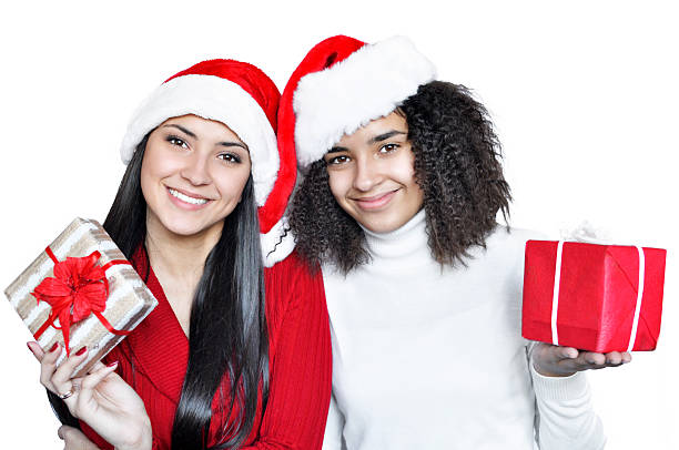 En Navidad tiempo - foto de stock