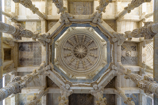 Ranakpur Jain temple or Chaturmukha Dharana Vihara, Ranakpur, Rajasthan