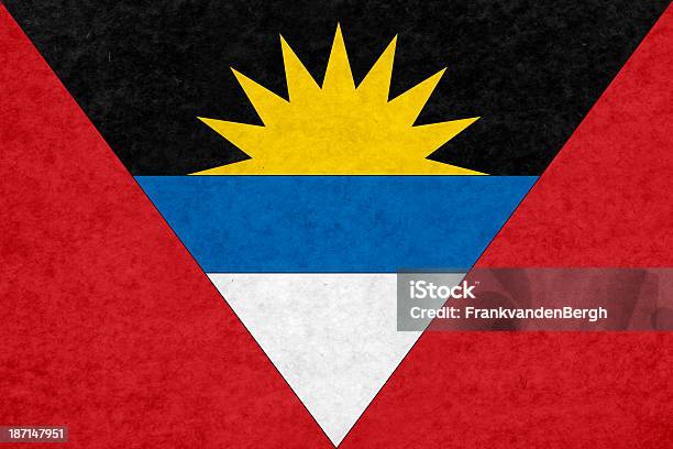 Antigua And Barbuda Flag Stock Photo - Download Image Now - Antigua & Barbuda, Bright, Caribbean