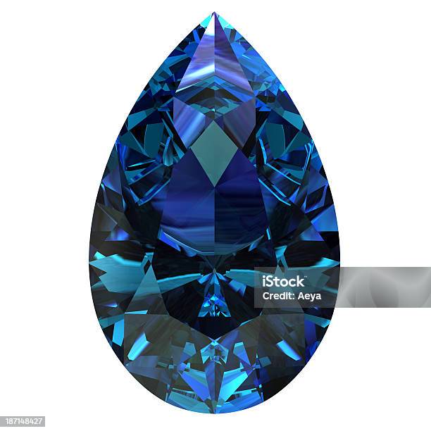 Alexandrite Stock Photo - Download Image Now - Gemstone, Sapphire, Blue
