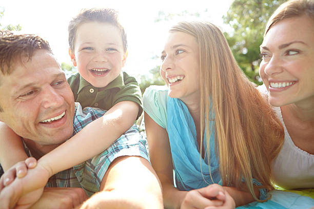 istock Enjoying some family quality time 187148438