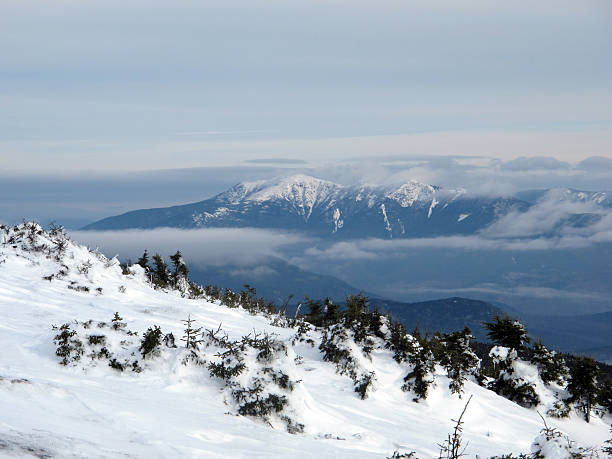 Photo of Franconina Range from Mt Moosilauke in Winter
