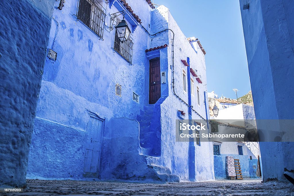 Chefchaouen, Morocco The beautiful blue medina of Chefchaouen in Morocco Africa Stock Photo