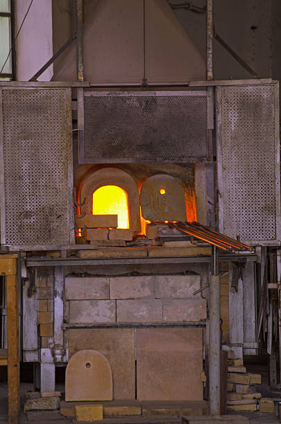 istock Glass furnace 187151515
