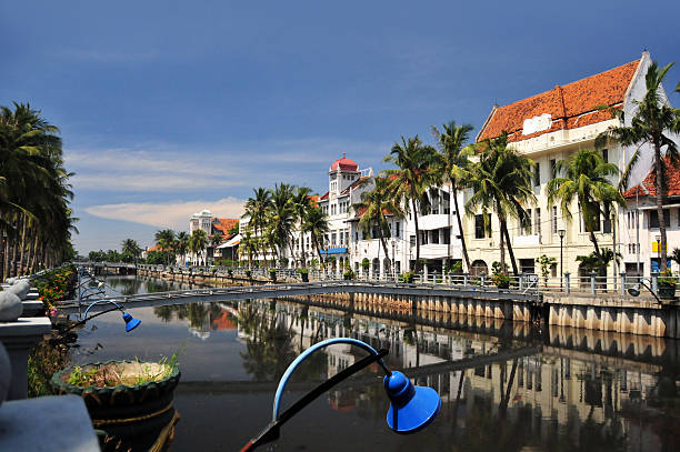 istock Jakarta, Indonesia: colonial buildings on Kali Besar canal 187152362