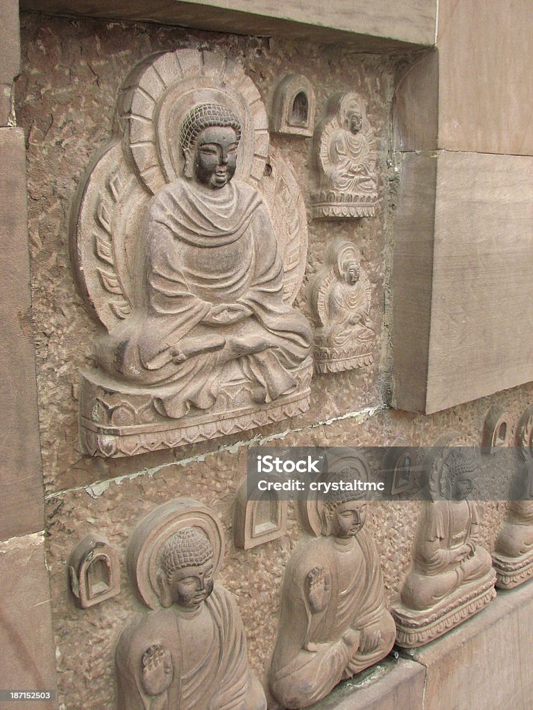 Sculpture de Bouddha, Xi'an, Chine - Photo de Antique libre de droits