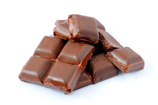 istock Pieces of Dark chocolate 187156800