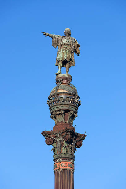 istock Columbus Monument, Barcelona, Spain 187156988