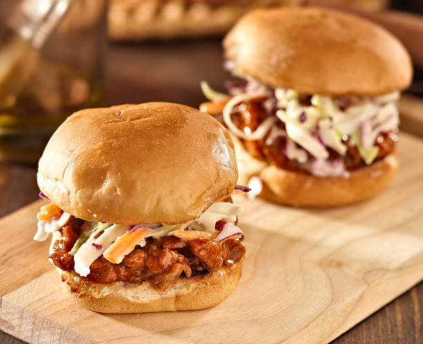 istock BBQ pulled pork sandwich sliders with cole slaw 187157054
