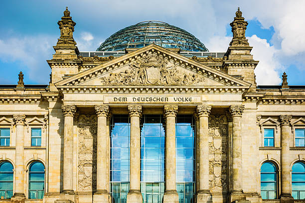 istock Reichstag building with dome in Berlin 187157837