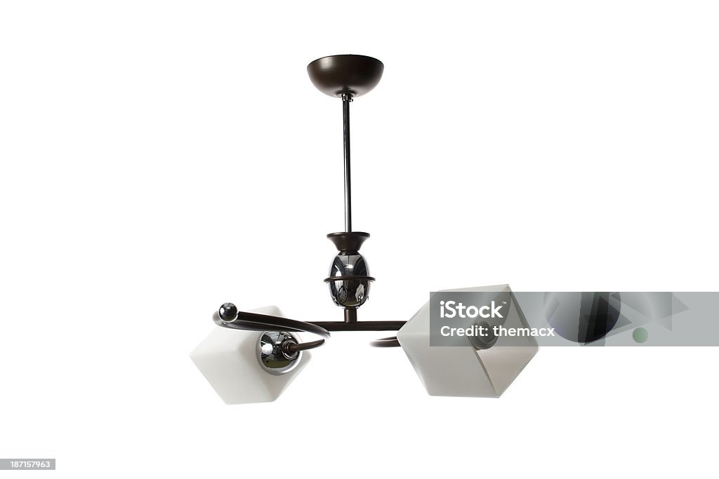 Moderno Chandalier - Foto stock royalty-free di Accessorio per le lampade