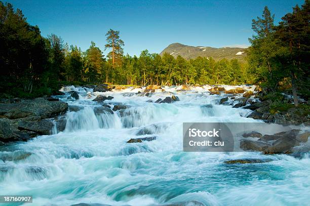 River In Norway Stock Photo - Download Image Now - Forest, Horizontal, Landscape - Scenery