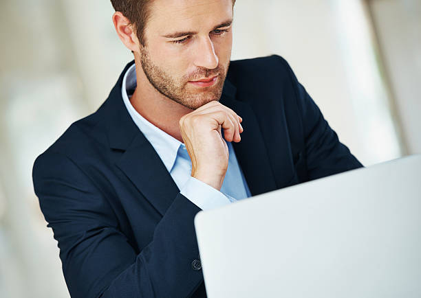 istock Trustworthy businessman 187161695