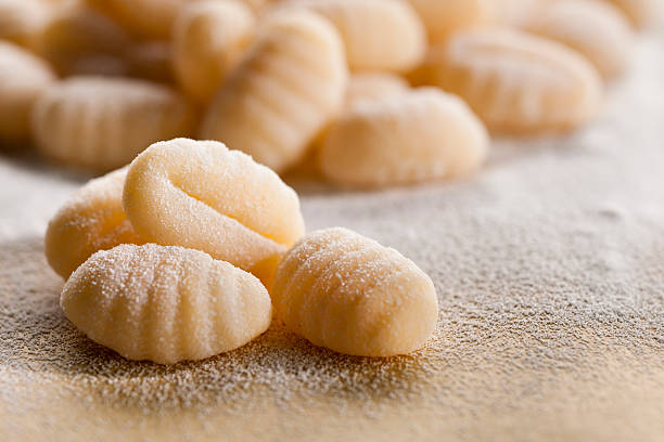 Fresh Italian Potato Dumplings.Color Image