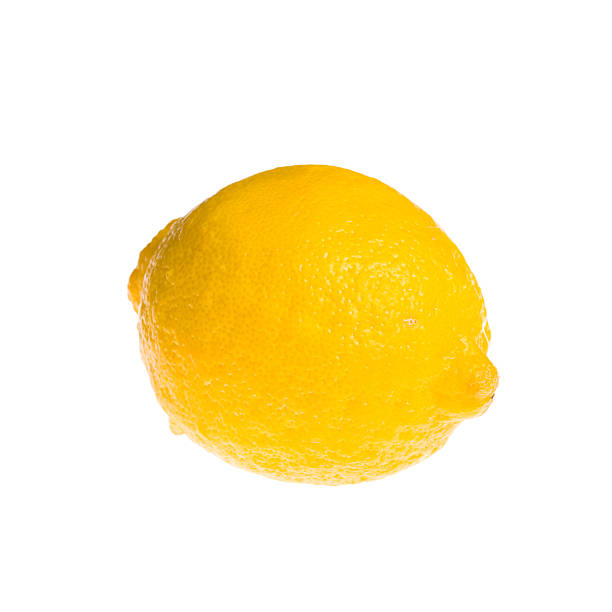 istock yellow ripe lemon over the white background 187163604