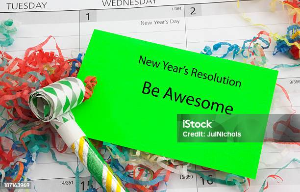 Año Nuevo De Resolución Se Increíble Foto de stock y más banco de imágenes de Actitud - Actitud, Aspiraciones, Calendario