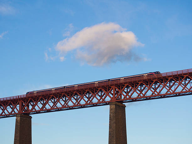 istock Passenger train on part of the Forth Railway Bridge 187165034