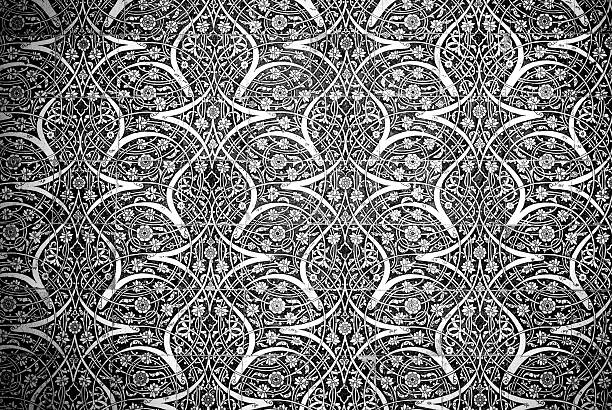 Detail from the tiled facade of an old house in Portugal.
