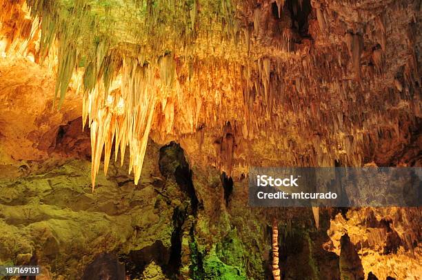 Parque Nacional Carlsbad Caverns Foto de stock y más banco de imágenes de Bajo tierra - Bajo tierra, Belleza de la naturaleza, Calcita - Roca metamórfica