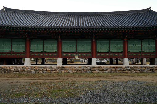 Old Buddhist Temple of Songnimsa, South korea