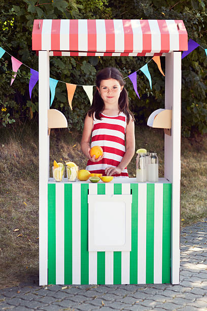 istock Young girl on stall, portrait 187170678