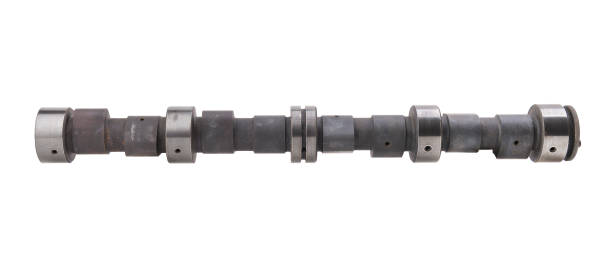 istock Engine camshaft isolated on a white background. 1871710403