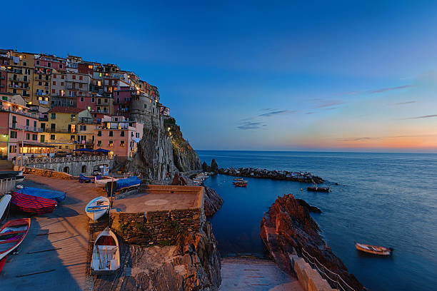 istock Manarola Cinque Terre at sunset. 187176754