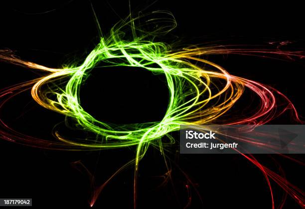 Flashy Background Stock Photo - Download Image Now - Circle, Vitality, Fuel and Power Generation