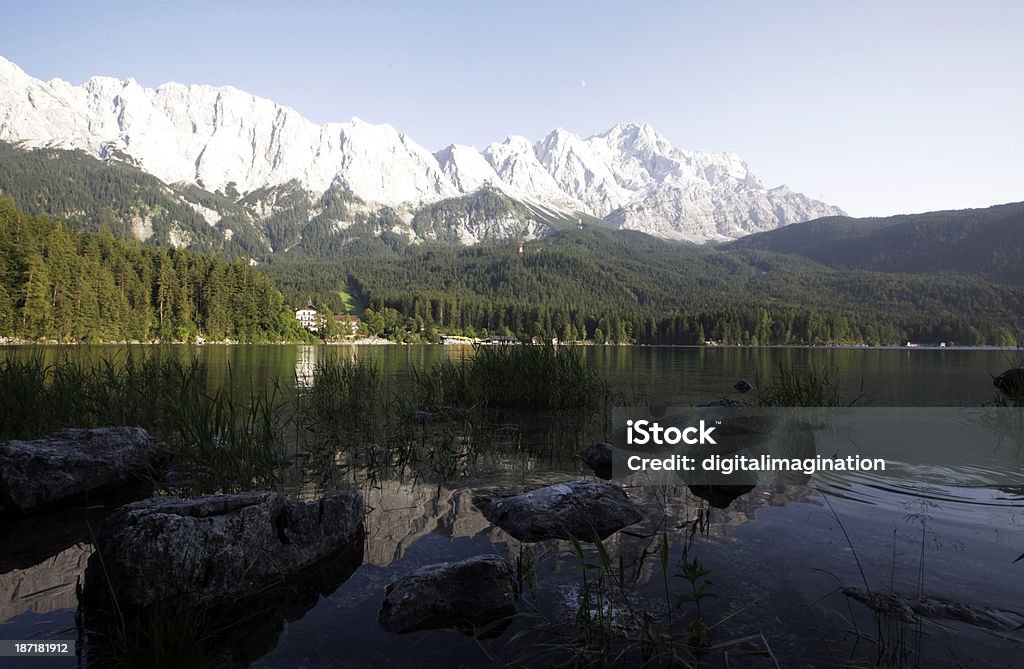 Montanha Zugspitze, Alemanha - Royalty-free Alemanha Foto de stock