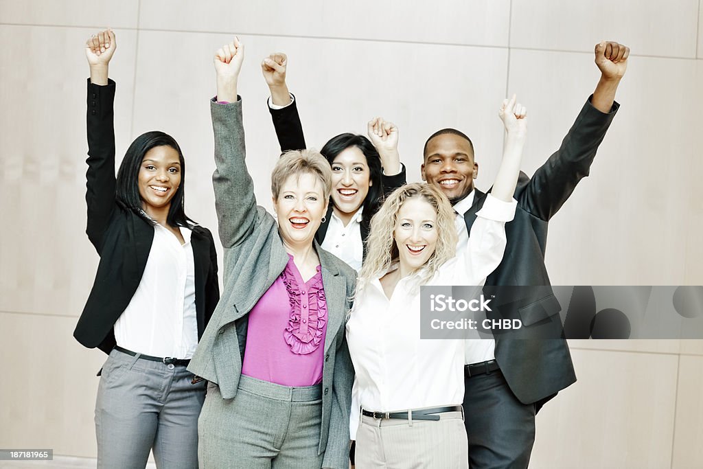 Erfolgreichen business-team - Lizenzfrei Afrikanischer Abstammung Stock-Foto
