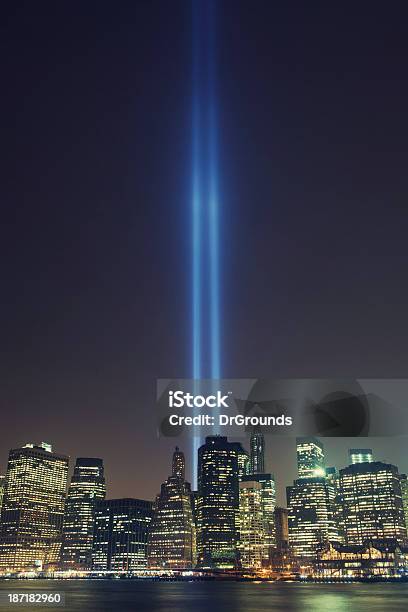 Tribute In Light September 11 Memorial New York City Stock Photo - Download Image Now