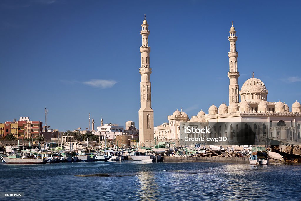 Moschee in Hurghada, Ägypten - Lizenzfrei Hurghada Stock-Foto