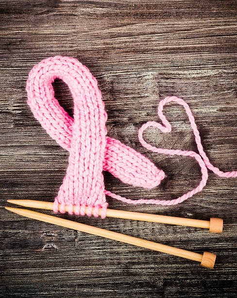 istock Knit for a Cure - Breast Cancer Awareness 187185023