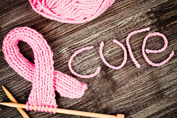 istock Knit for a Cure - Breast Cancer Awareness 187185031