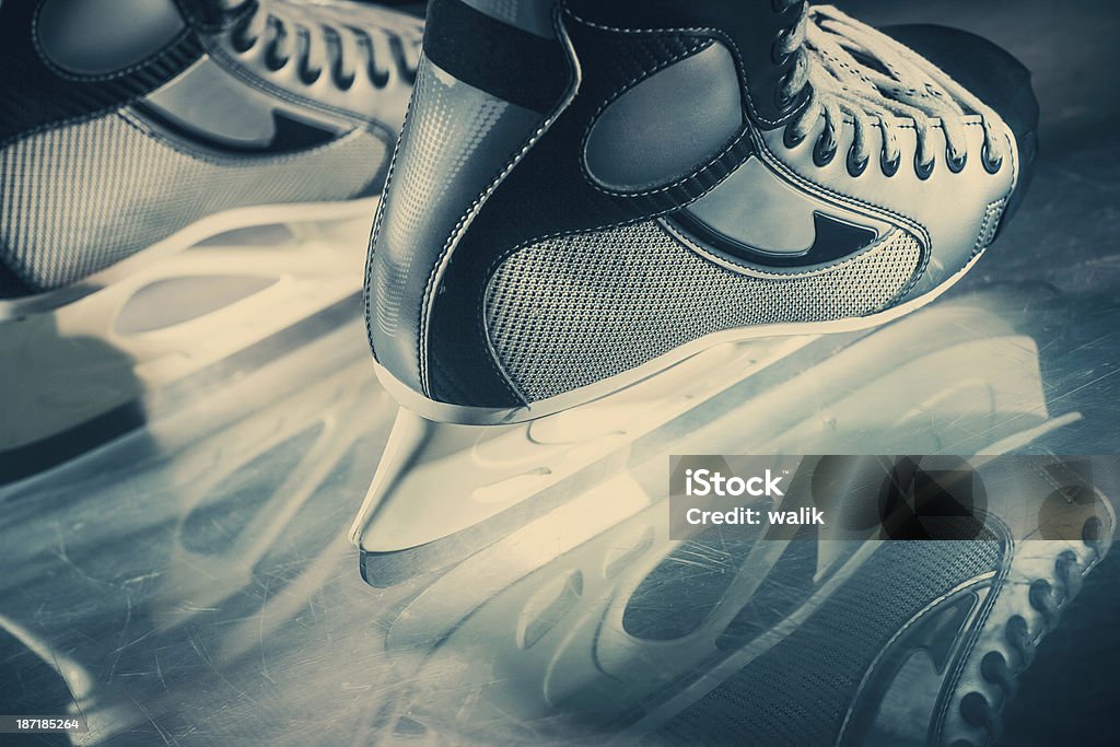 Patins de gelo - Royalty-free Bota Foto de stock