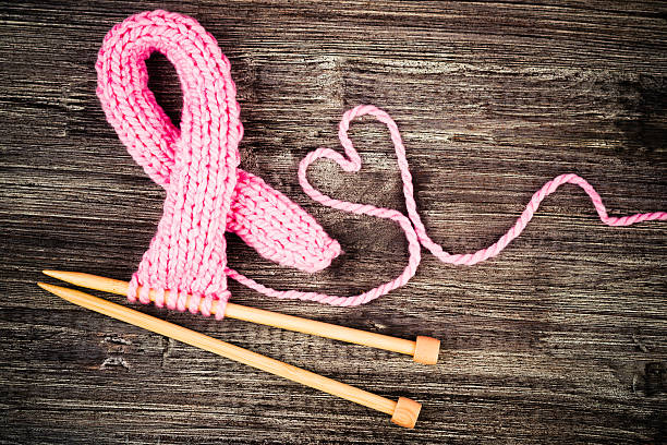 istock Knit for a Cure - Breast Cancer Awareness 187185528