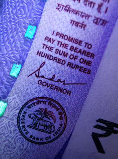 istock view of Rs or INR 100 bank note or paper currency 1871870607