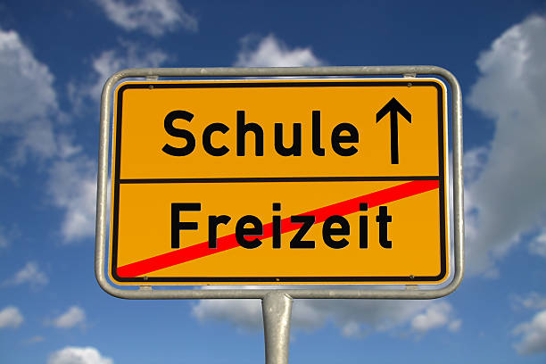istock German road sign Leisure School 187188441