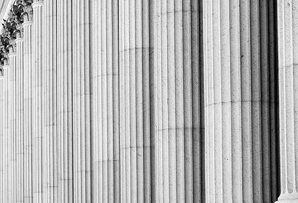 istock Classic Columns at a Government Building in New York 187188619