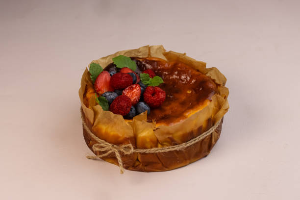 istock Basque Burnt Cheesecake or San Sebastian Cheesecake 1871947254