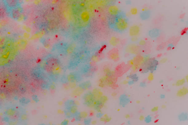 colorful watercolor paint background